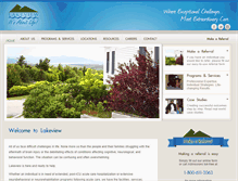 Tablet Screenshot of lakeviewsystem.com